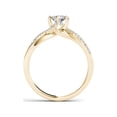 thumbnail image 3 of 1/2 Carat T.W. Diamond 10kt Yellow Gold Engagement Ring, 3 of 5