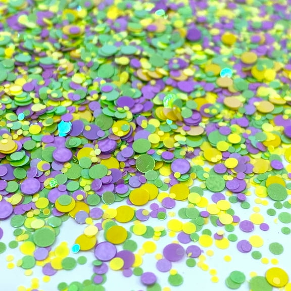 Easter Basket Dot Glitter Confetti (1oz = 28g)