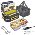 thumbnail image 1 of 2in1 Electric Lunch Box Food Heater Food Warmer Lunch Box, 1 of 5