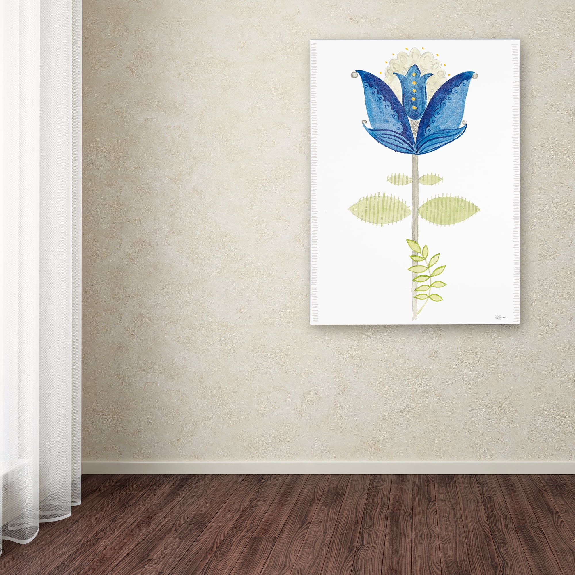 Trademark Fine Art 'Hygge Flowers IV' Canvas Art by Sue Schlabach