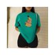 thumbnail image 1 of Playera Blusa De Familia Capybara Ropa Para Mujer Capibara Color Verde Talla Mediana Marca Emil SaEs, 1 of 4