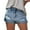 BU2, variant on Seductiva Clothing Summer Shorts for Women Denim Shorts Women High Waisted Stretchy Summer Women Casual Jeans