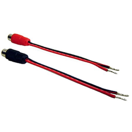 Speaker Wire To RCA Terminal Adapter For High-Level Signal Connection To (Best Outdoor Speaker Wire)