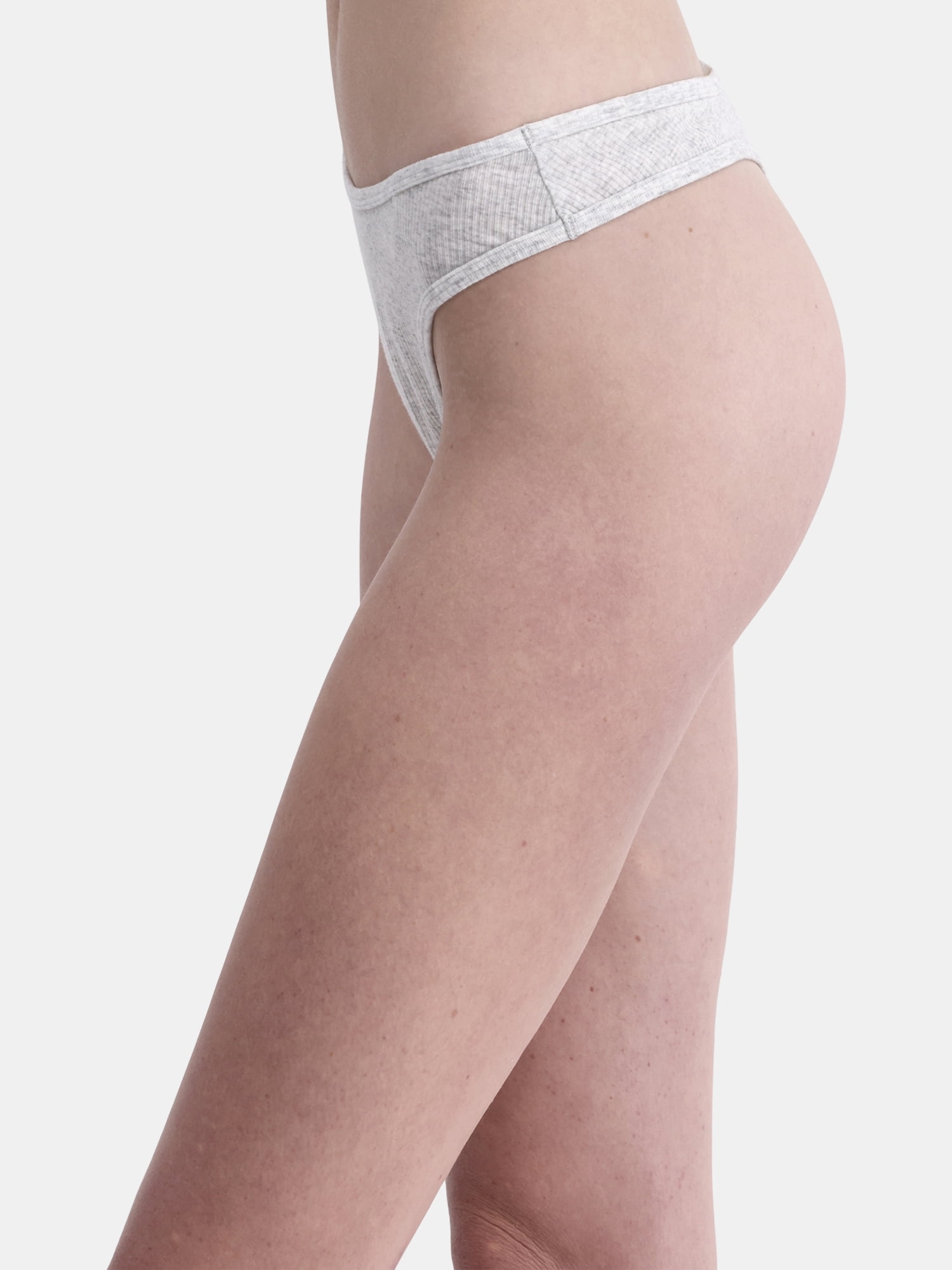 No Boundaries Cotton Thong Panty, Women’s and Women’s Plus, Sizes S-XXXL
