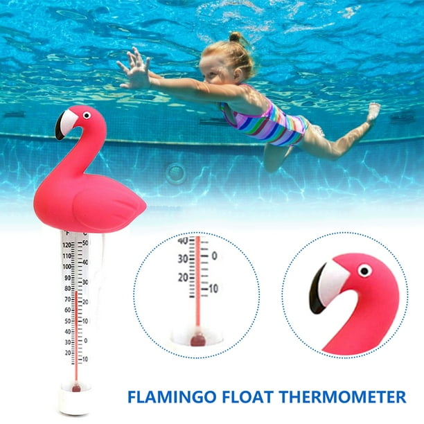 En Onderdrukking formule HOTBEST Zwembad Drijvende Water Thermometer Gauge Cartoon Flamingo Vorm  Thermometers Met String Voor Zwembaden Spas Hot Tubs - Walmart.com