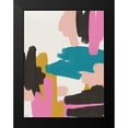 thumbnail image 2 of Louise, Gigi 19x24 Black Modern Framed Museum Art Print Titled - Pink Abstract 2, 2 of 5