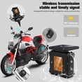 thumbnail image 3 of Yeacher Tire Pressure Monitoring System Solar Charging Waterproof Motorcycle Tyre Alarm with Large LCD Screen, 3 of 8