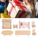 thumbnail image 5 of Dollhouse Wooden Bedroom Furniture Set, Exquisite Lightweight Miniature Furniture Model Durable Simulation For Dollhouse ANGGREK No, 5 of 7