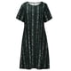 thumbnail image 4 of Vestidos Para Mujer Vestidos Casuales Moda Erógeno Cuello Redondo Estampado Manga Corta Jersey Bolsillos Vestido Odeerbi ODB158046, 4 of 9