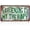 Plate-H-01, variant on Vintage It''s O''clock Somewhere License Plate Wall Sign, Tin, Home Bar Garage Decor