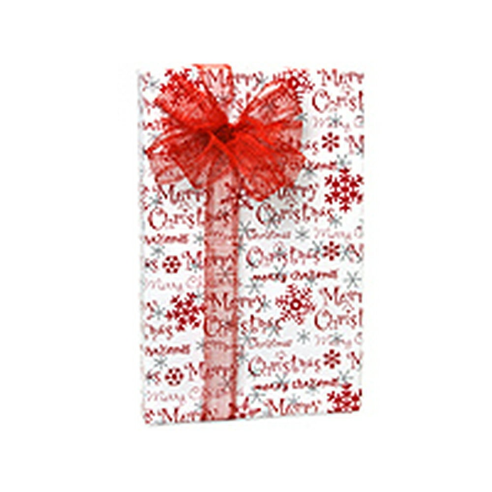 Christmas paper merry cut lettering background illustration Red and Silver Merry Christmas Script Holiday /Christmas Gift Wrapping Paper 16ft - Walmart.com