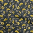 thumbnail image 1 of oneOone Viscose Jersey Yellow Fabric Floral Retro Quilting Supplies Print Sewing Fabric By The Yard 60 Inch Wide, 1 of 5