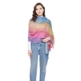 thumbnail image 5 of Women’s Scarf Lightweight Silk Feel Shawl Wrap Winter Fashion Stole Elegant Soft Acrylic Neck Scarf for Women Teens Ladies, 5 of 5