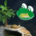 thumbnail image 6 of leaveforme Reptile Feeder with Suction Cup Pet Landscaping Plastic Frog Tortoise Amphibian Rest Living Container Pet Supplies, 6 of 8
