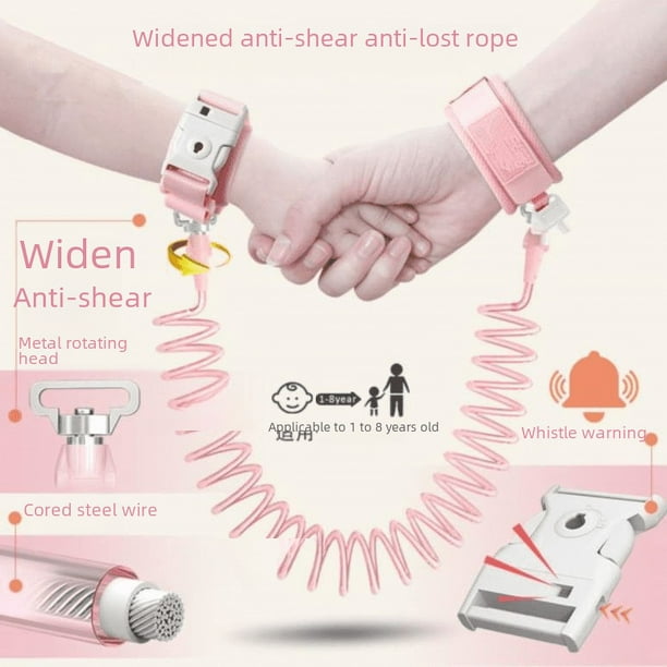 Cuerda antipérdida, cinturón antipérdida para niños, cuerda de tracción, pulsera antipérdida de seguridad para niños, artefacto antipérdida para caminar para bebés