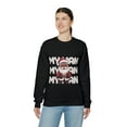 thumbnail image 6 of My Man Santa Unisex Heavy Blend™ Crewneck Sweatshirt, 6 of 7
