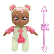 Cry Babies Mealtime Mindy 11.4 Baby Doll w/ 4 accessories, 15 sounds and reactions