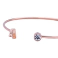 thumbnail image 3 of Pulsera Mujer Inicial Letra LuckyLy, Acero Inoxidable y Zirconia Cúbica, Modelo Sonia rosa UNITALLA, 3 of 8