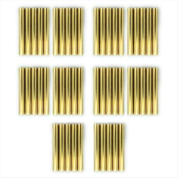 50 Tubos de Repuesto para Bolígrafos Delgados de 7 mm, Accesorios de Repuesto para Bolígrafos Delgados de 2-1/32 Pulgadas de , Suministros Giratorios.