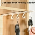 thumbnail image 1 of Kitchen Hanging Pot Rack, Cabinet Mounted Pot and Pan Hanging Rack with Adjustable 4 Hooks, Pull Out Cabinet Pantry Storage and Organization, 1 of 7