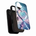 thumbnail image 3 of Crystal Heart Artistic Watercolor iPhone Case, Valentine's Day Gift for Her, Compatible with iPhone 11/12/13/14/15/16 (Pro Max/Plus), 3 of 9