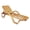 Teak Brown, variant on Compamia Sunrise Pool Chaise Lounge in Teak Brown