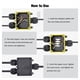thumbnail image 4 of Caja de Conexiones Eléctricas Impermeable para Exteriores, Caja de Conexiones Externa de Plástico con Enchufe de 3 Vías, Cajas para Cables de Alimentación Eléctrica., 4 of 6