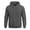 31# Dark Gray, variant on Hoodies Men Polyester Sweatshirt For Sublimation Bulk Hoodie Fleece Lined Pullover Adjustable Drawstring Hood