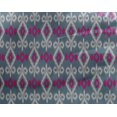 thumbnail image 4 of oneOone Georgette Viscose Fabric Geometric Ikat Decor Fabric Printed BTY 42 Inch Wide, 4 of 4