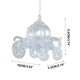 thumbnail image 3 of Fiudx Ofertas y liquidaciones Nuevo colgante de árbol de Navidad transparente con forma de calabaza para coche, suministros de decoración navideña, 3 of 7
