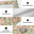 thumbnail image 6 of Pink Rose Outdoor Rug for Patio/Deck/Porch, Non-Slip Large Area Rug 5 x 8 Ft, Romantic Botanical Floral Flowers Leaves Indoor Outdoor Rugs Washable Area Rugs, Reversible Camping Rug Carpet Runner, 6 of 8