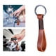 thumbnail image 5 of Llavero de moda unisex clásico, llavero de metal para coche. Marrón rojizo de cera, 5 of 7