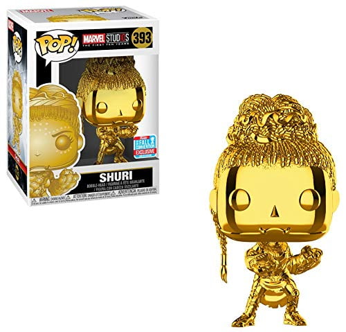 gold black panther funko pop