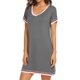 thumbnail image 1 of Camisón suave para mujer, camisones de manga corta de algodón, camisones para mujer probados y confiables, 1 of 6