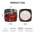 thumbnail image 5 of KLL tractor Pattern Seat Covers for Dining Room Chairs,Washable Chair Seat Chair Covers Seat Protector-Six Piece, 5 of 7