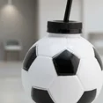 thumbnail image 3 of Set 6 Vasos 3D Balón Fútbol Mundial con Tapa y Popote 590 ml, 3 of 9