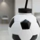 thumbnail image 3 of Set 6 Vasos 3D Balón Fútbol Mundial con Tapa y Popote 590 ml, 3 of 9