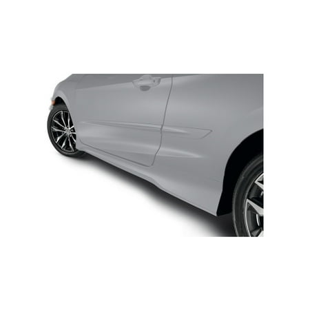 Honda Civic Elite Spoilers - Honda 08F04-TBG-150 Side Underbody Spoiler Honda Civic Coupe Lunar Silver Metallic