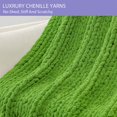thumbnail image 5 of ZXNYH Chunky Knit Blanket Throw 51"x63", 100% Hand Knitted Chenille Throw Blanket, Big Soft Thick Yarn Cable Knit Blanket, Large Rope Knot Crochet Throw Blankets for Couch Bed Sofa (Beige), 5 of 7