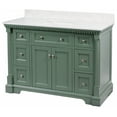 thumbnail image 4 of Sydney 48" Bathroom Vanity with Sage Green Cabinet and Engineered Marble Top, 4 of 7