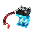 thumbnail image 2 of Disipador de calor del motor eléctrico con ventilador de enfriamiento para 1/14 1/16 1/18 370 380 390 RC CAR para 2838 2858 2845 Motor sin escobillas, 2 of 9