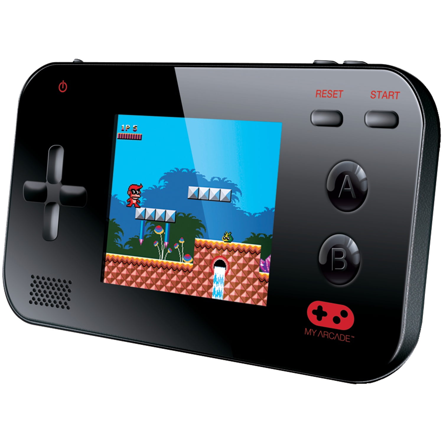 2016 Pac-Man 6" Mini Arcade LCD Game Tested Working Namco Handheld See Pics! 