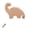 F, variant on Cabinet Knob Drawer Pull Lovely Dinosaur Shape Furniture Decorative Handle for Cupboard Wardrobes Dressers