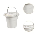 thumbnail image 6 of Bothyi Chamber Pot Convenient to Use Solid Pee Container for Indoor Home Old People White, 6 of 8