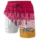 thumbnail image 3 of WILLBEST Pantalones Cortos Deportivos para Hombre, para Fiestas de Verano En La Piscina y Playa, Bañador de Doble Capa con Estampado de Hielo Derretido para Días de Playa y Uso Cómodo., 3 of 3
