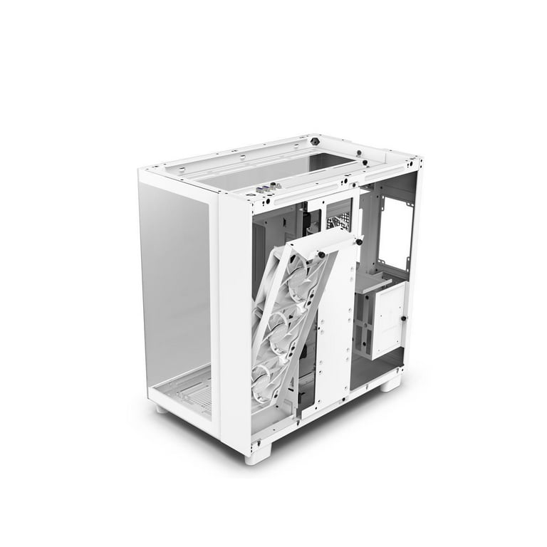 NZXT H9 Flow - All White - CM-H91FW-01 - Dual-Chamber Mid-Tower