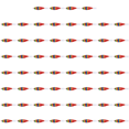 thumbnail image 1 of 60uds. Pesca Luminoso Cebo Artificial Camarón Cebo Doble Paraguas Gancho (Estilo D), 1 of 2