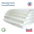 thumbnail image 3 of FoamFit High Density Upholstery Foam Cushion 1.8 lb 46 ILD 2" Thick 22x22, 3 of 8