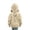 Beige, variant on Kids Letter Print Hoodie No Drawstring Long Sleeve Pullover Top For Boys Girls