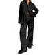 thumbnail image 1 of VISgogo Traje de Pijama de Dos Piezas para Mujer, Tops de Manga Larga con Botones y Cuello Vuelto de Color Sólido + Pantalones Largos con Cintura Elástica VISgogo moda, 1 of 9
